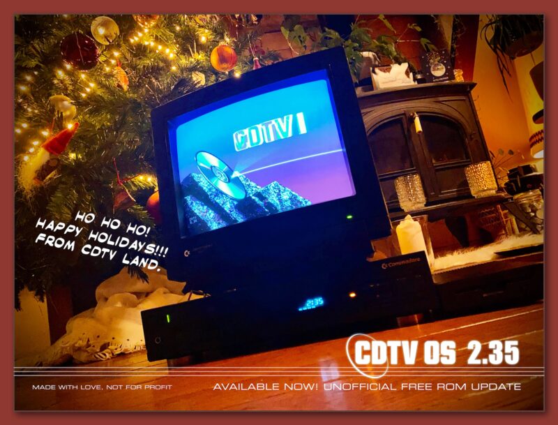 Free CDTV OS 2.35 update out now