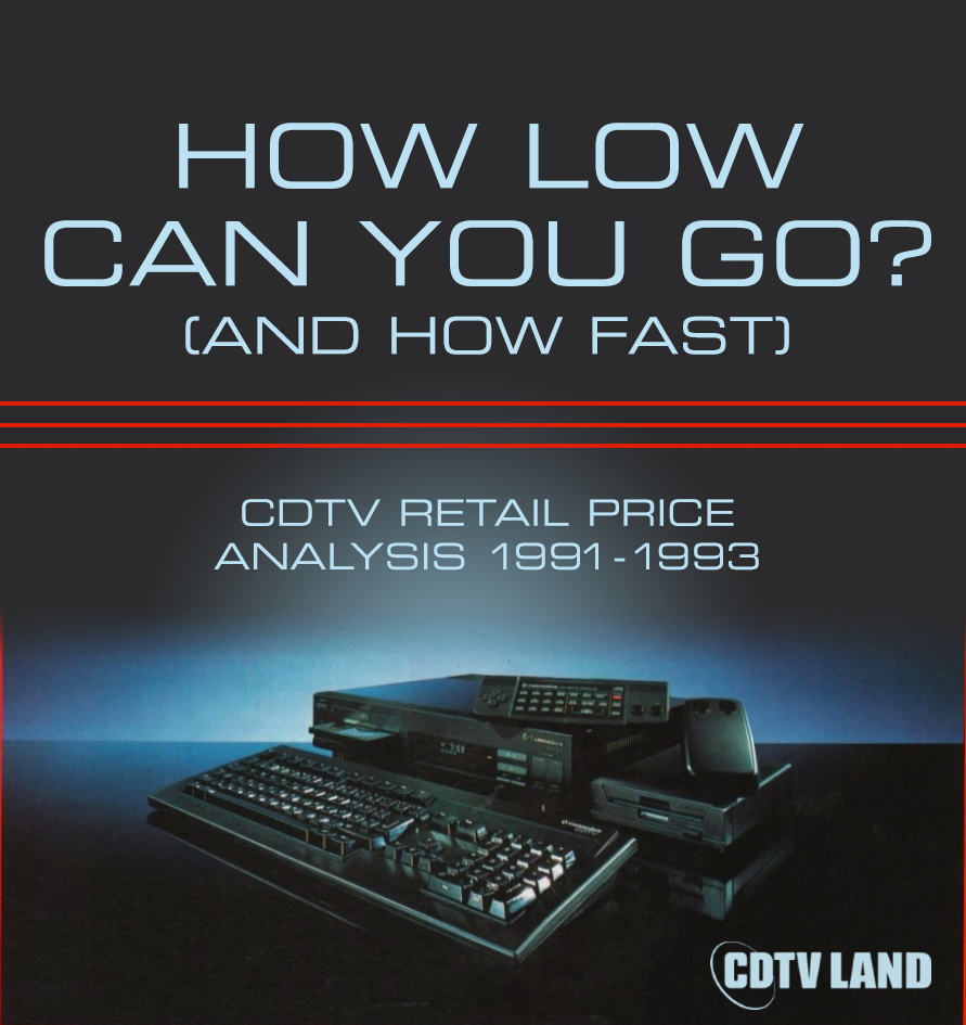 CDTV Retail Price Analysis 1991-1993